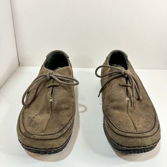 Teva Women’s Size 9 Brown Leather Nubuck Lace Up Convertible Shoe - Picture 2 of 16